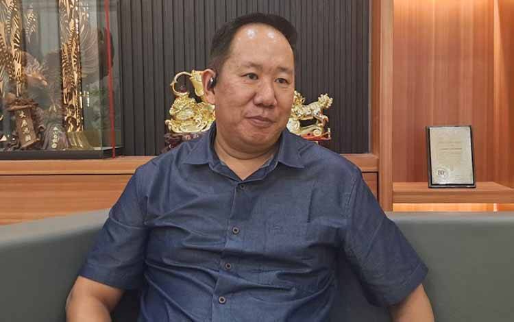 Salah seorang tokoh Tionghoa Kabupaten Kobar Hartono Halim