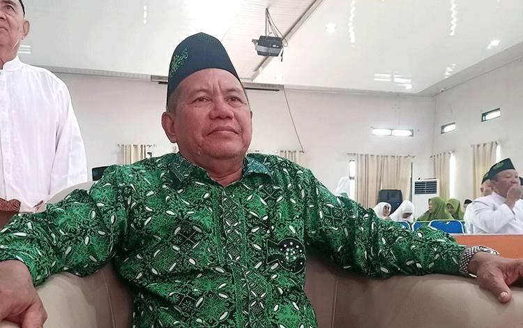 Iftitah Rais Syuriyah PCNU Barito Utara, H. Al Hadi. (Foto: Dhani)