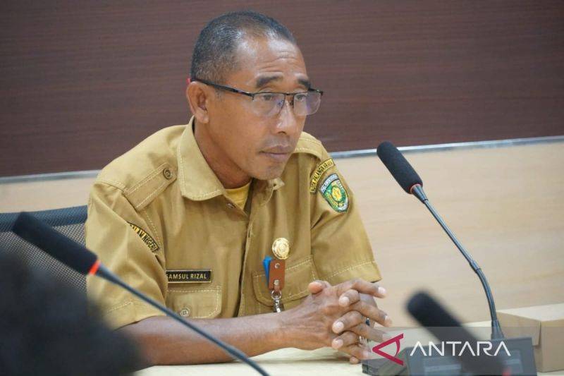 Kepala DPKUKMP Kota Palangka Raya Samsul Rizal. ANTARA/Adi Wibowo