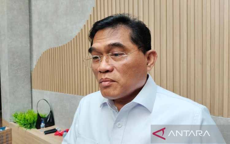 Inspektur Jenderal Kementerian PKP Heri Jerman di Jakarta, Kamis (13/2/2025). (ANTARA/Aji Cakti)