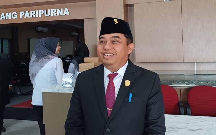 Ketua DPRD Kotawaringin Timur Rimbun. (FOTO: DEWIP)