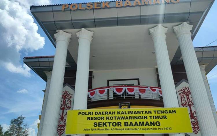 Kantor Polsek Baamang. (FOTO: IST)