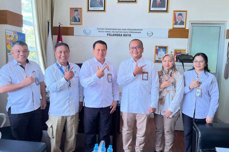 KKP bersama BPOM sinergi jaga mutu produk perikanan di bulan Ramadan hingga Idul Fitri 2025. ANTARA/HO-Humas KKP