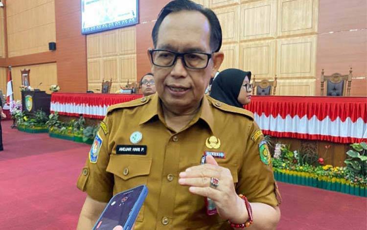 Kepala Dinas Kesehatan Palangka Raya Andjar Hari Purnomo (Foto : PATHUR)
