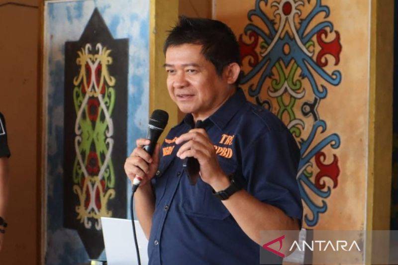 Kepala Bidang Pencegahan dan Kesiapsiagaan BPBD Kota Palangka Raya, Heri Fauzi. ANTARA/Adi Wibowo
