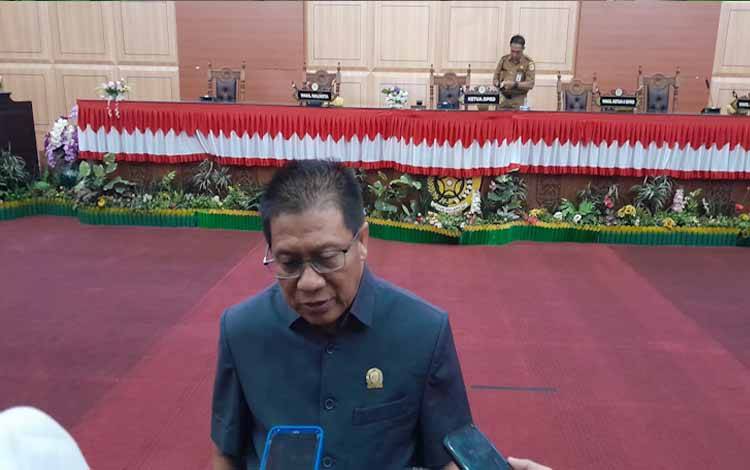 Ketua DPRD Kota Palangka Raya, Subandi (FOTO: MARINI)