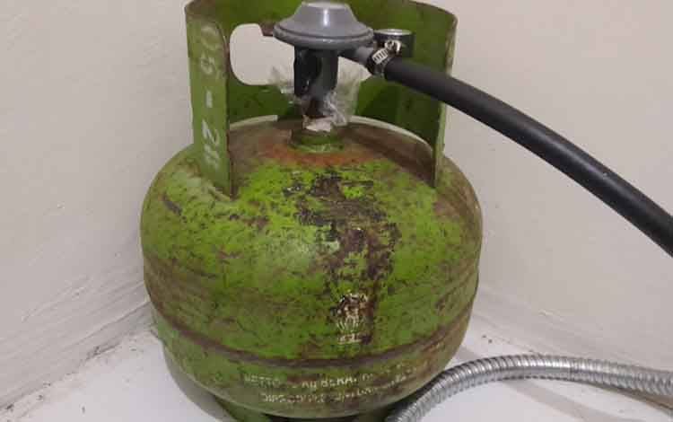 Tabung gas. (FOTO: MARINI)