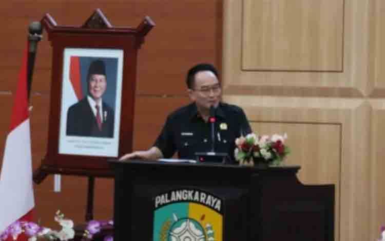 Wakil Ketua I membidangi Komisi II DPRD Kota Palangka Raya, Hap Baperdu (Foto:MARINI
