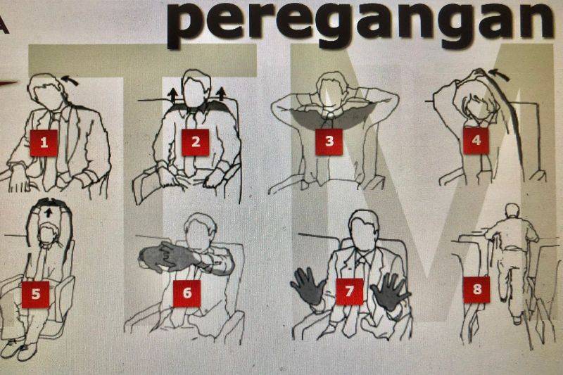 Ilustrasi peregangan selama perjalanan mudik (Dokumentasi pribadi Dr dr Listya Tresnanti Mirtha, SpKO, CCD, Subsp.APK(K))