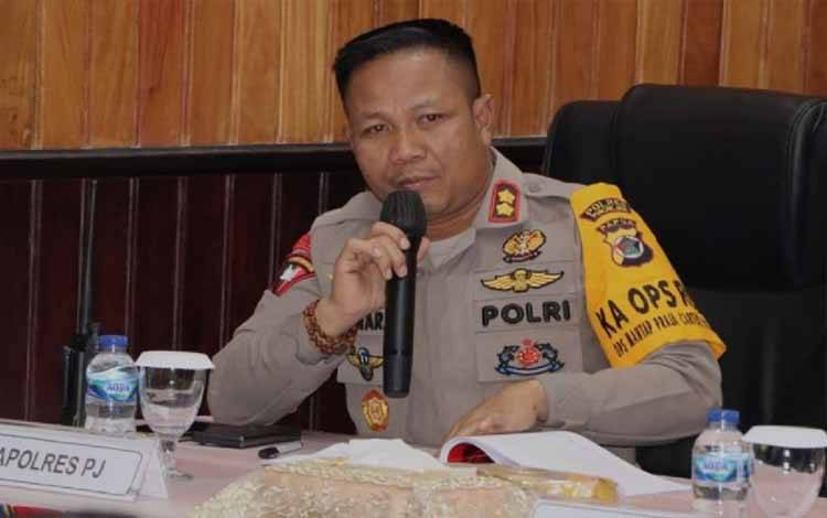 Kapolres Puncak Jaya AKBP Kuswara. ANTARA/HO/Dokumentasi.