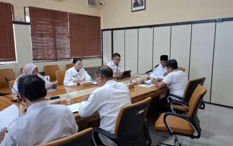 Suasana rakor penguatan sektor industri melalui penyusunan RIPIK.