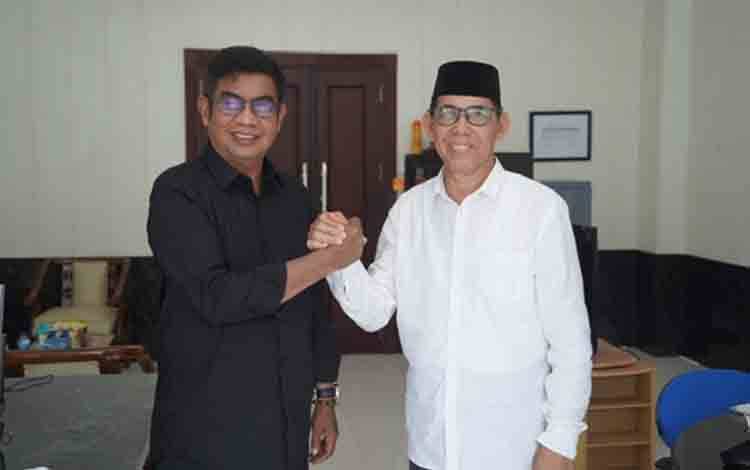 Foto bersama usai melaksanakan Sertijab Kepala Dispora Provinsi Kalteng. (FOTO:RZD)