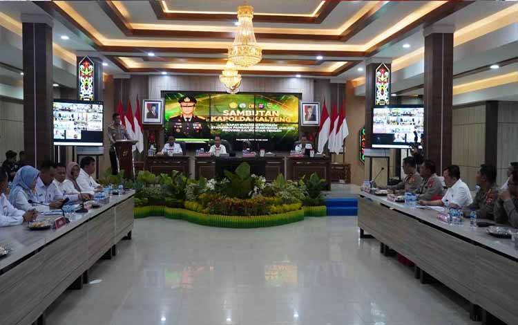 Suasana Rapat Evaluasi Program Ketahanan Pangan. (FOTO:IKHSAN)