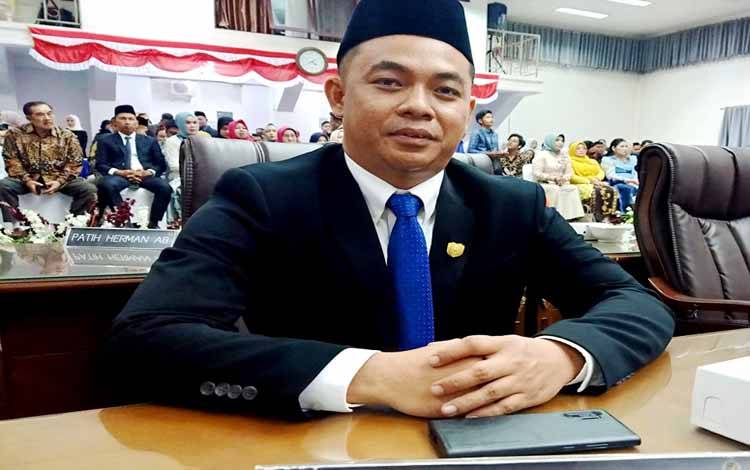 Anggota DPRD Barito Utara, Jiham Nur.(foto: Dhani)