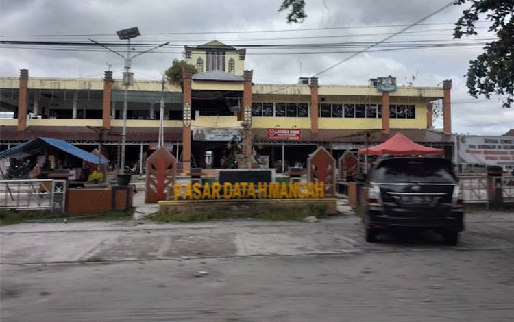 Pasar Datah Manuah Palangka Raya (Foto:MARINI)