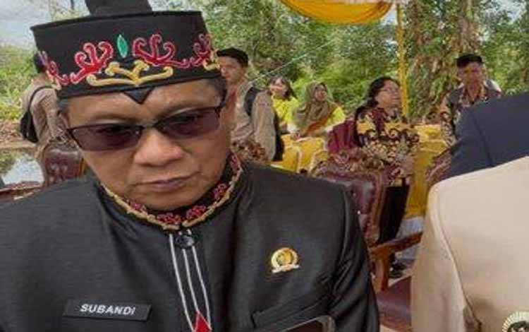 Ketua DPRD Palangka Raya, Subandi (Foto:MARINI)