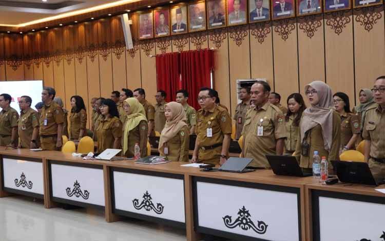 Peserta Bimtek Reviu RPJMD untuk APIP se-Kalteng. (FOTO: IST)