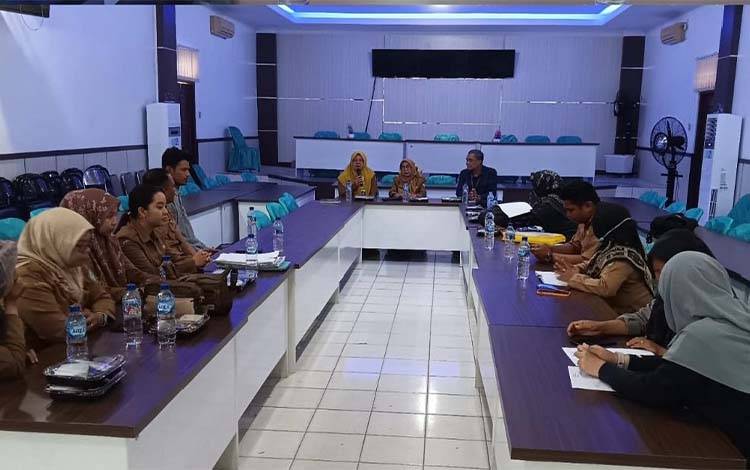 Kepala Dinas Pertanian dan Ketahanan Pangan Sepnita saat memimpin pelatihan penyiapan tenaga kompeten Brigade Pangan, Rabu, 4 Juli 2025.
