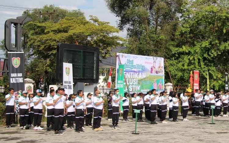 Apel Bersama dan Sarasehan dalam peringatan Hari Lingkungan Hidup se-Dunia, Rabu, 11 Juni 2025. (FOTO: RID)
