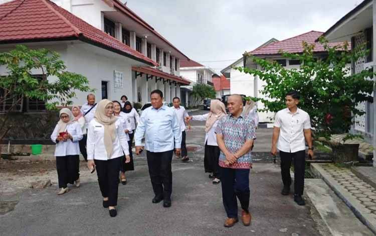 Kunjungan Wagub Edy Pratowo ke BPSDM Provinsi Kalteng. (FOTO: IST)