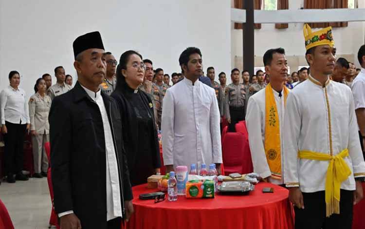 Rangkaian kegiatan Forum Silaturahmi Kamtibmas dan Doa Bersama Lintas Agama. (FOTO:SETDA KALTENG)