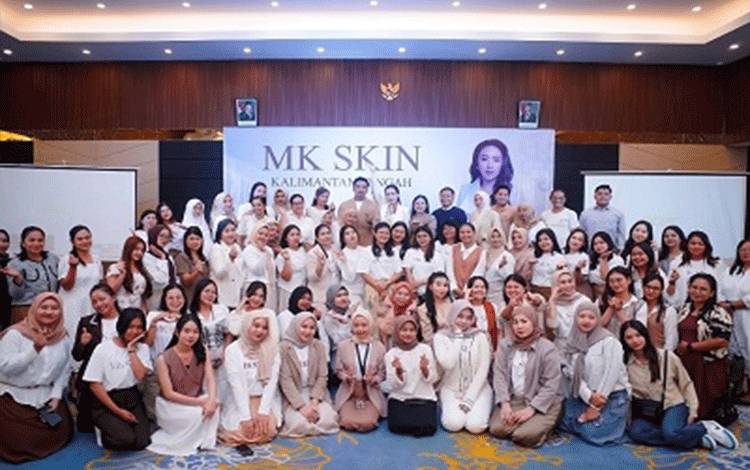 Meet & Greet bersama Seller MK SKIN Team Kalteng yang digelar di Alltrue Hotel.(FOTO: Istimewa)