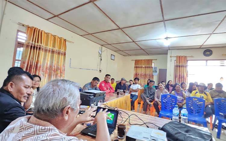 Pengarahan oleh Prof Abdul Rauf, Ketua Tim Kegiatan Pengabdian Masyarakat Universitas Sumatera Utara. (FOTO: Istimewa)