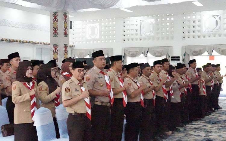 Musyawarah Daerah (Musda) Gerakan Pramuka Kalimantan Tengah di Istana Isen Mulang. (FOTO: SETDA KALTENG)