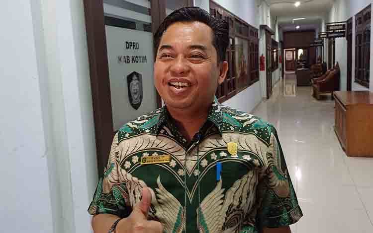 Ketua DPRD Kotawaringin Timur Rimbun. (FOTO: DEWIP)