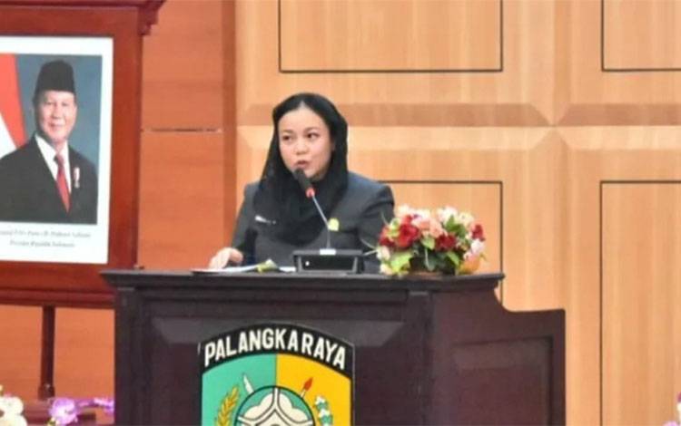 Juru bicara panitia khusus, Rana Muthia Oktari. (Foto: MARINI)