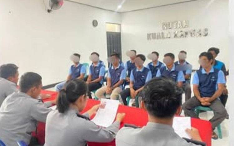Sidang TPP di Rutan Kelas II B, Kuala Kapuas, Senin, 14 Juli 2025 (IST)