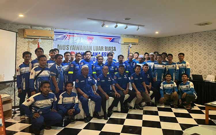 Sejumlah relawan di Kapuas foto bersama usai Muslub Balakarcana 651, Minggu, 27 Juli 2025. (IST)