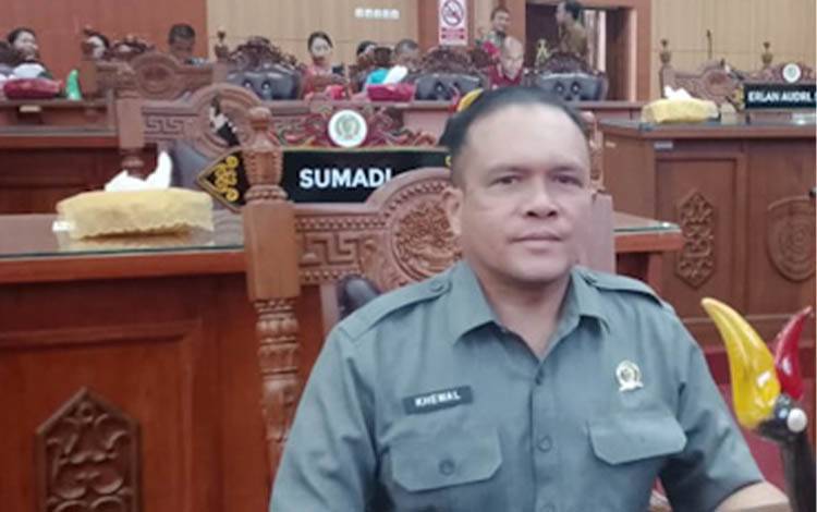 Anggota Komisi II DPRD Palangka Raya, Khemal Nasery (Foto: MARINI)