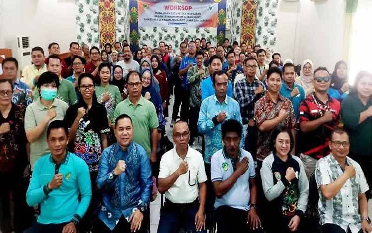 Dinas Kesehatan Barito Utara menggelar Workshop Manajemen Tata Kelola Penerapan BLUD bagi seluruh puskesmas se- Barito Utara di Muara Teweh, Jumat (1/8/2025). ANTARA/Dokumen pribadi