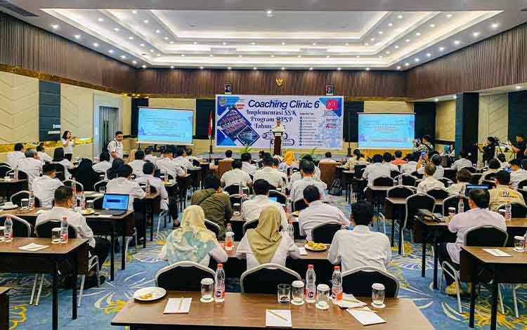 Rapat Coaching Clinic 6 Implementasi Strategi Sanitasi Kabupaten/Kota (SSK) Program Percepatan Pembangunan Sanitasi Permukiman (PPSP) Tahun 2025. (FOTO: ISN)