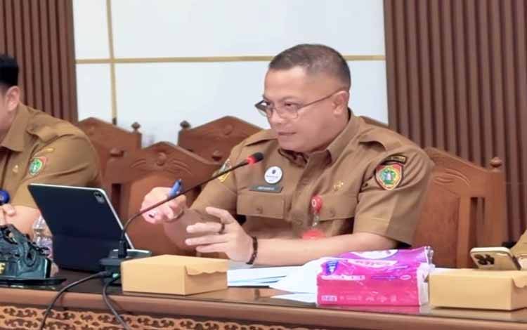 Kepala Dinas Pemberdayaan Masyarakat dan Desa Kalteng, Aryawan. (FOTO:DPMD KALTENG)