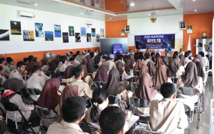 Program Goes To School di SMKN 1 Kuala Kapuas, Jumat, 22 Agustus 2025. (IST)
