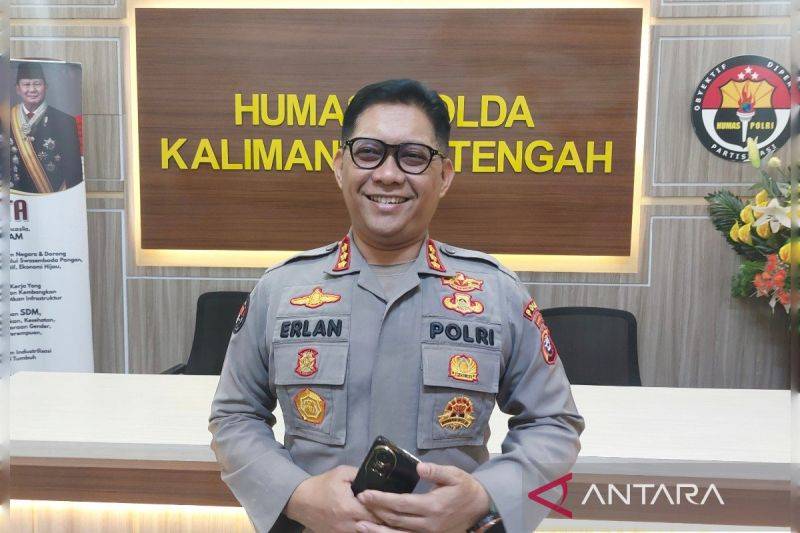 Kabid Humas Polda Kalteng Kombes Pol Erlan Munaji. ANTARA/Rajib Rizali