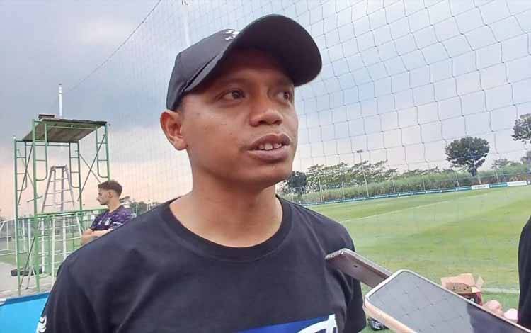 Manajer Tim Persik Kediri M Syahid Nur Ichsan. ANTARA/ Asmaul