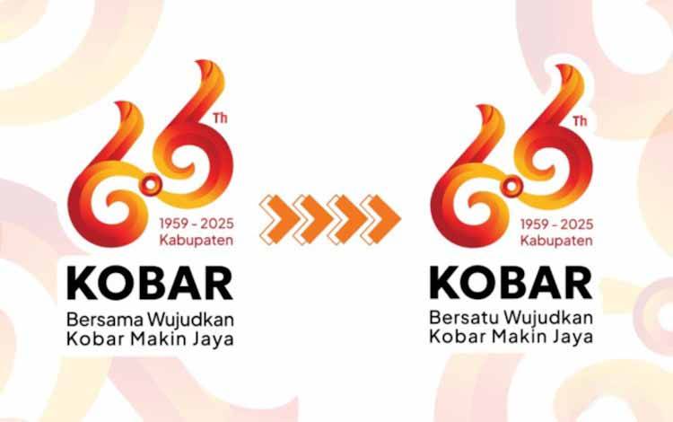 Pemkab umumkan tema baru hari jadi ke-66 yaitu Bersatu Wujudkan Kobar Makin Jaya