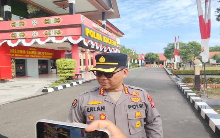 Kabid Humas Polda Kalteng Kombes Pol Erlan Munaji (Foto : PATHUR)