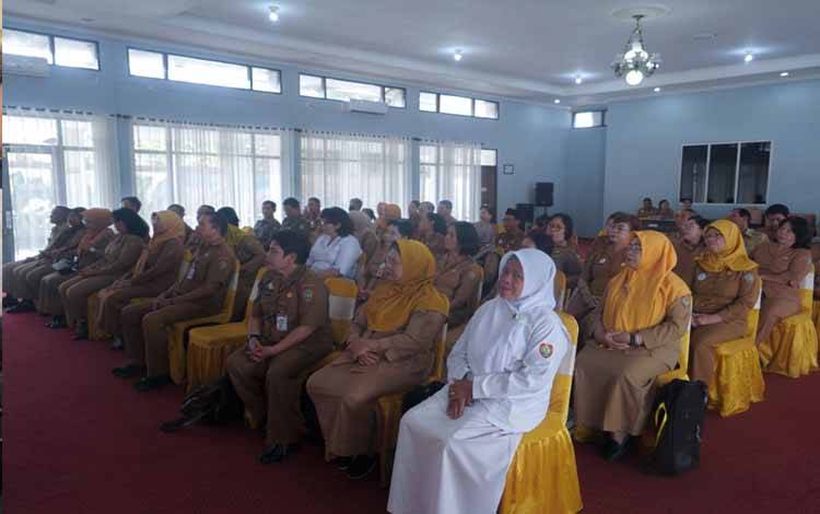 Peserta Pelatihan Persiapan Purna Tugas bagi ASN di lingkungan Pemprov Kalteng. (FOTO: RZD)