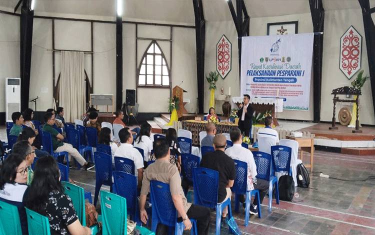 Rapat Kerja Daerah atau Rakerda yang digelar Sabtu, 20 September 2025 di Aula GSG Tjilik Riwut, Palangka Raya.(FOTO: Istimewa)