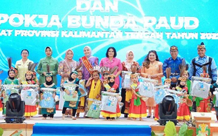 Rangkaian kegiatan apresiasi bunda PAUD di Palangka Raya. (FOTO:DISDIK KALTENG)