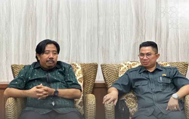 Wakil Ketua III DPRD Kalteng Junaidi (kanan) (Foto : IST)