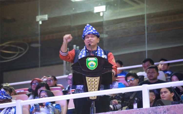 Wakil Menteri Pendayagunaan Aparatur Negara dan Reformasi Birokrasi (PANRB), Purwadi Arianto menyampaikan sambutan. (FOTO:ASEP)