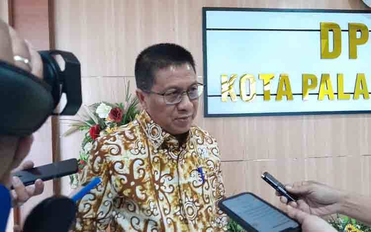 Ketua DPRD Palangka Raya, Subandi. (FOTO: MARINI)
