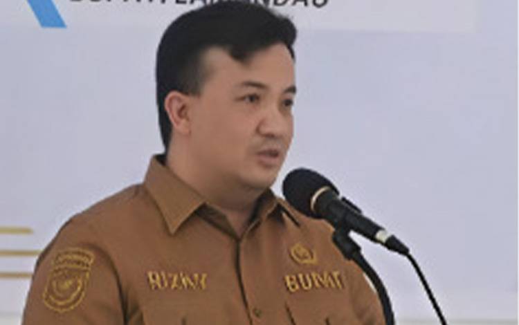 Bupati Lamandau, Rizky Aditya Putra. (FOTO: ISTIMEWA)