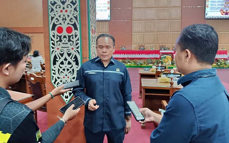 Ketua Badan Pembentukan Peraturan Daerah (Bapemperda) DPRD Kota Palangka Raya, Khemal Nasery (Foto: MARINI)