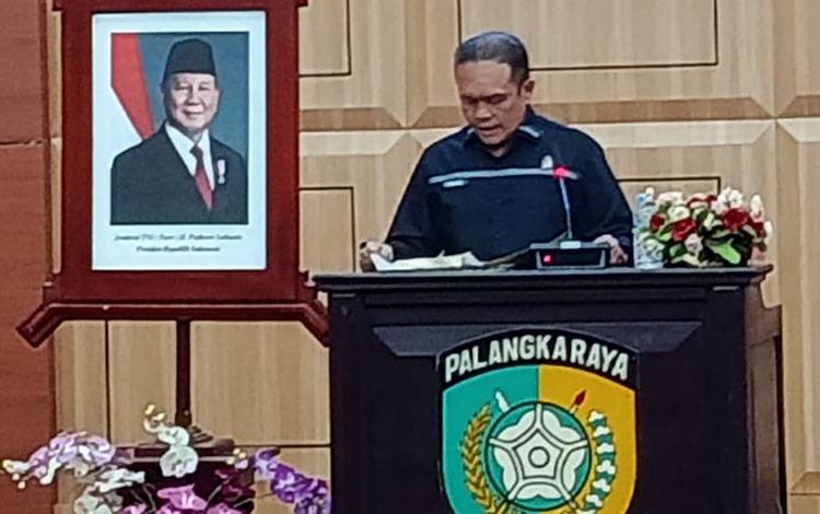 Anggota DPRD Palangka Raya, Khemal Nasery (Foto: MARINI)